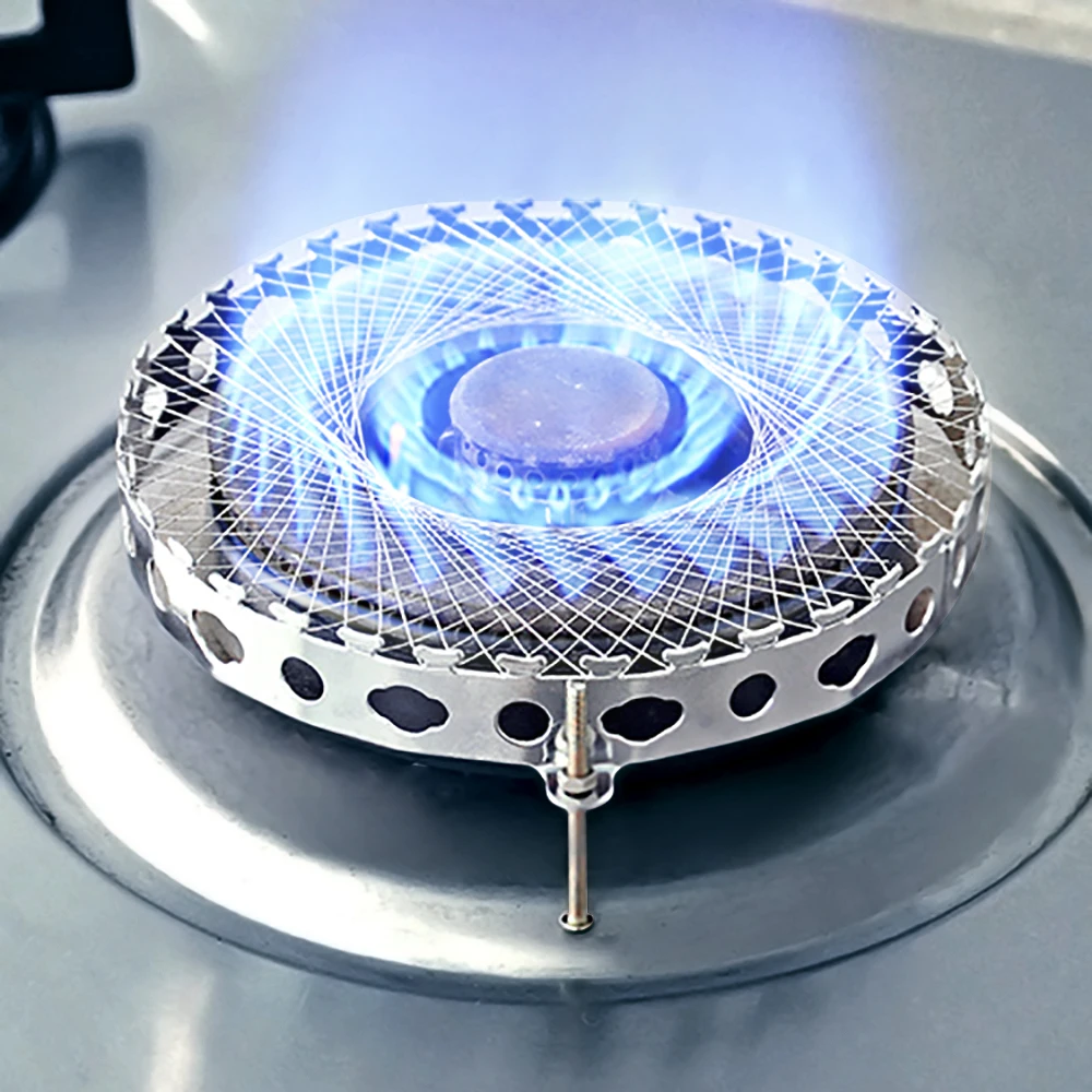 Нержавеющая сталь газовая плита фонарь чистая ветрозащитный круглая сетка