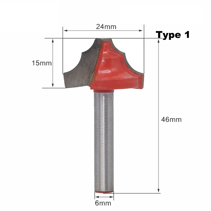 5Pcs 6Mm Lace Knife Open End Carving Bit 3D Woodworking Insert Router Cnc Wood Cutter | Инструменты