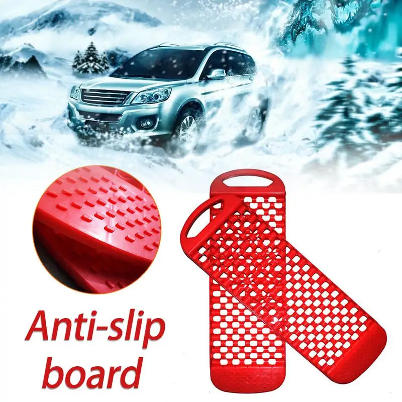 

1 Pair Universal Car Wheel Tyre Snow Anti Skid Board Emergency Rescue Anti-skid Board Recovery Tracks Road Tyre Car-Styling 2020