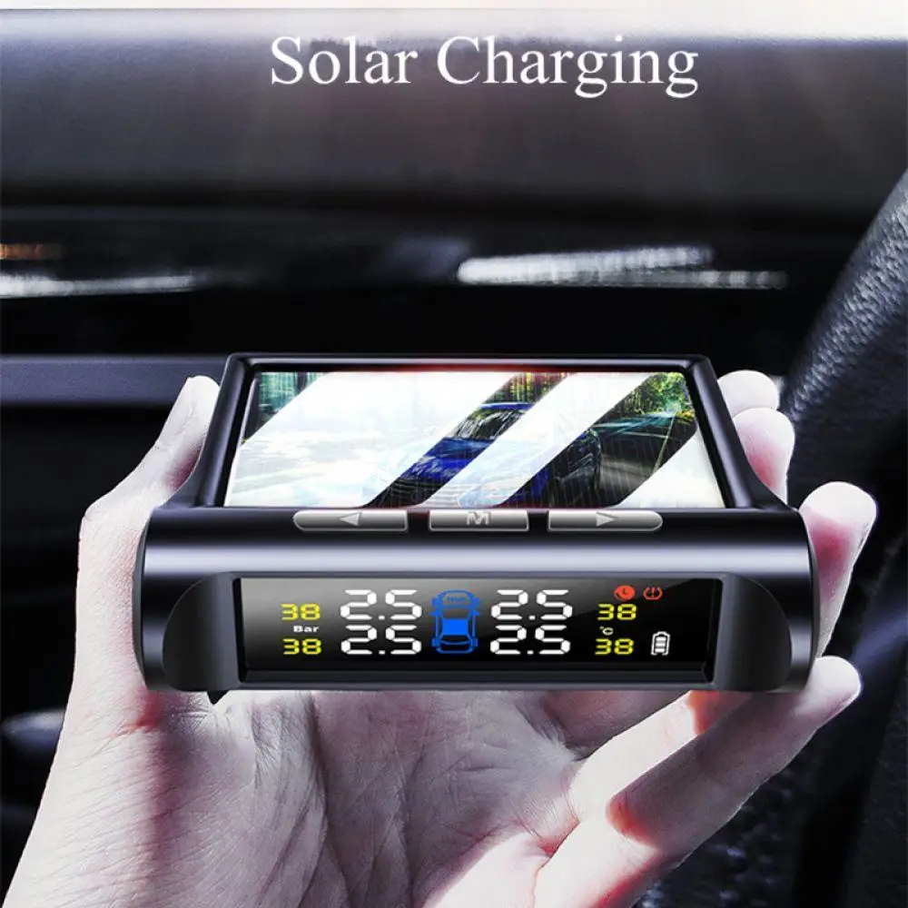 Общий беспроводной TPMS датчик солнечной энергии автомобиля авто система