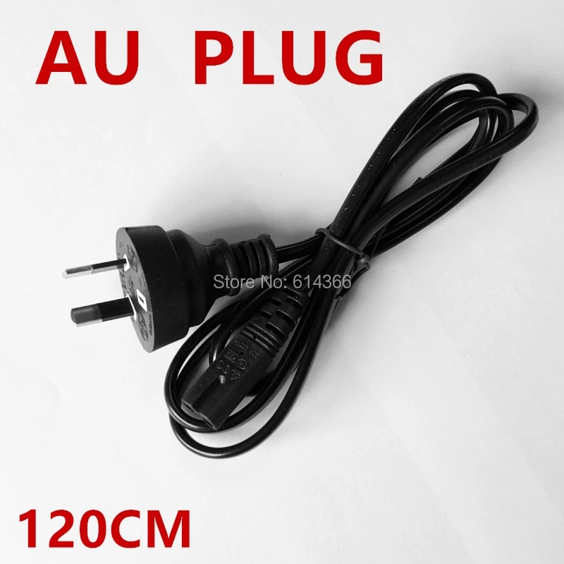 

1x Durable 2-Prong 1.2m EU US AU UK 4Standards AC Power Supply Adapter Cord Cable Lead Charging Line Wires