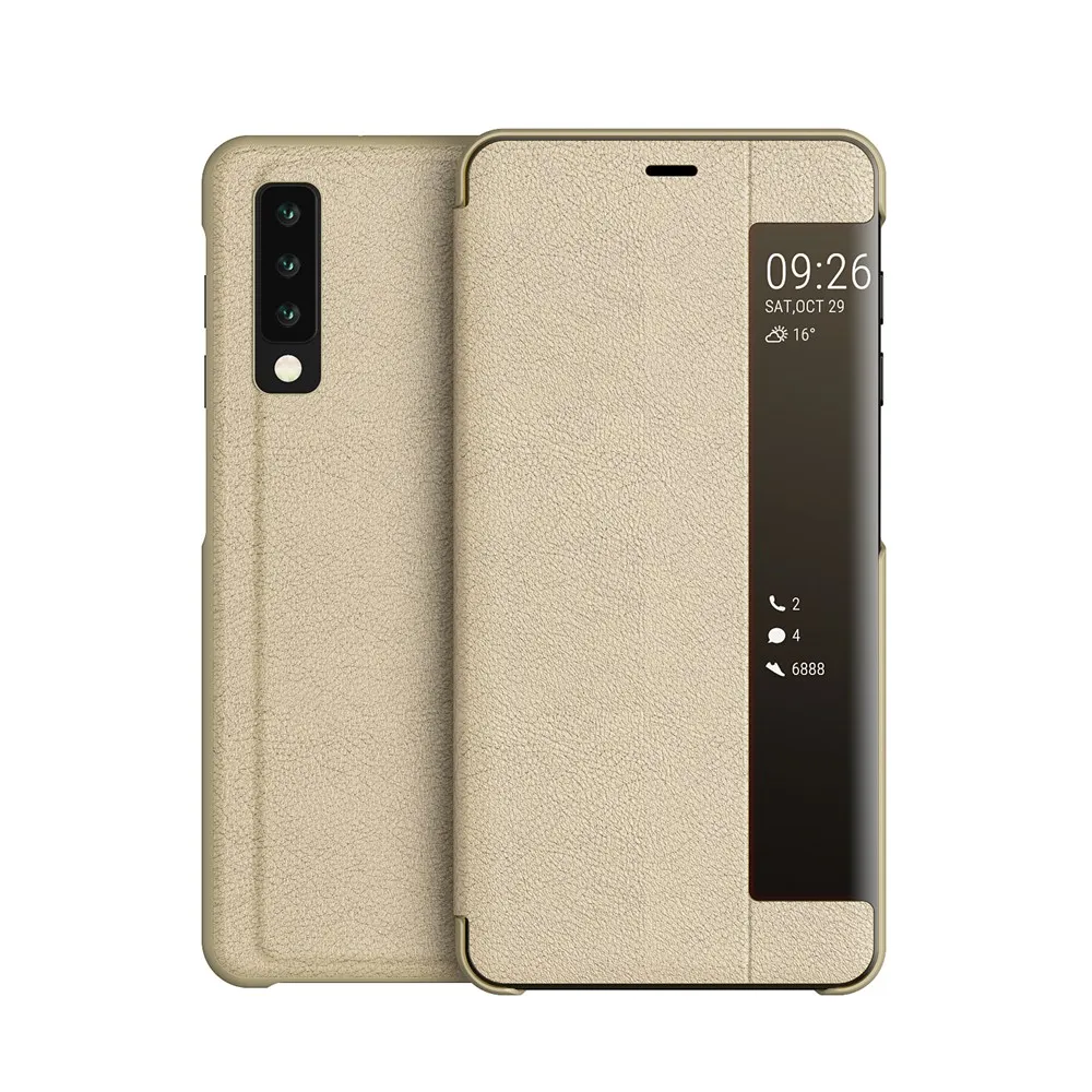 Умный чехол KISSCASE для Samsung S10 S9 S8 Plus S7 Edge кожаный флип Galaxy A7 2018 A9 A6 J4 J6