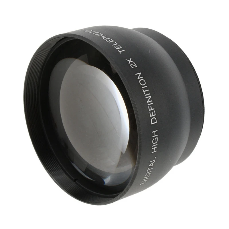 52mm 2X Telephoto Lens for Canon Nikon Sony Digital Camera | Электроника