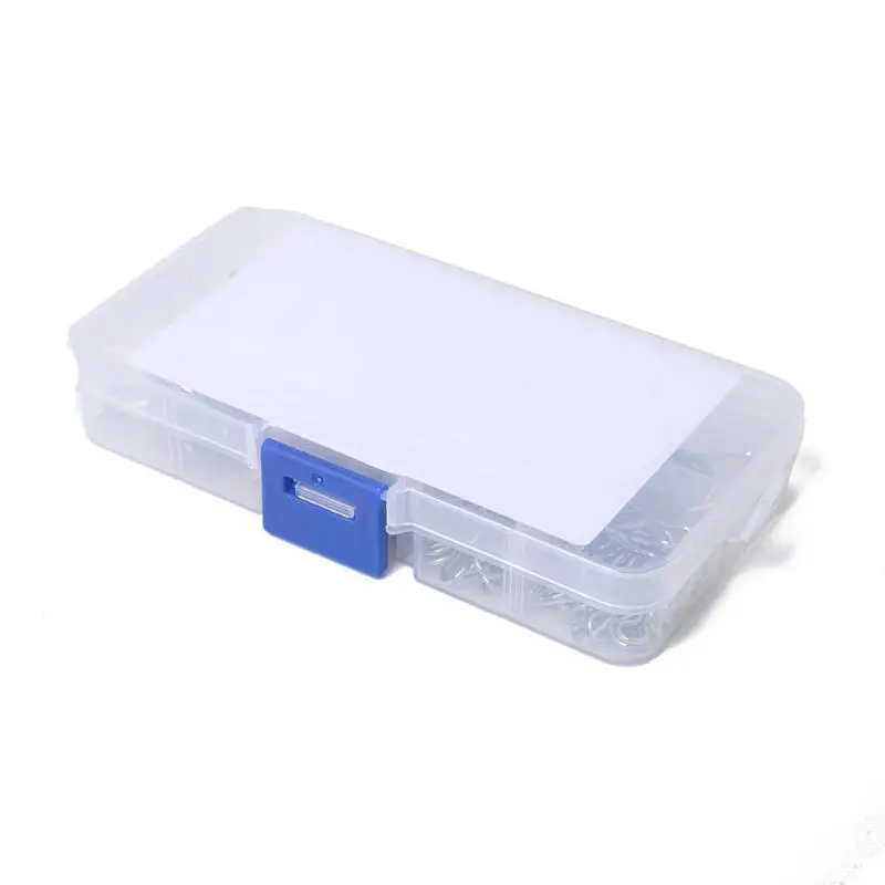 VODOOL 100 шт. 6 размеров R штифты зажимы для трактора раздельные с пластиковой