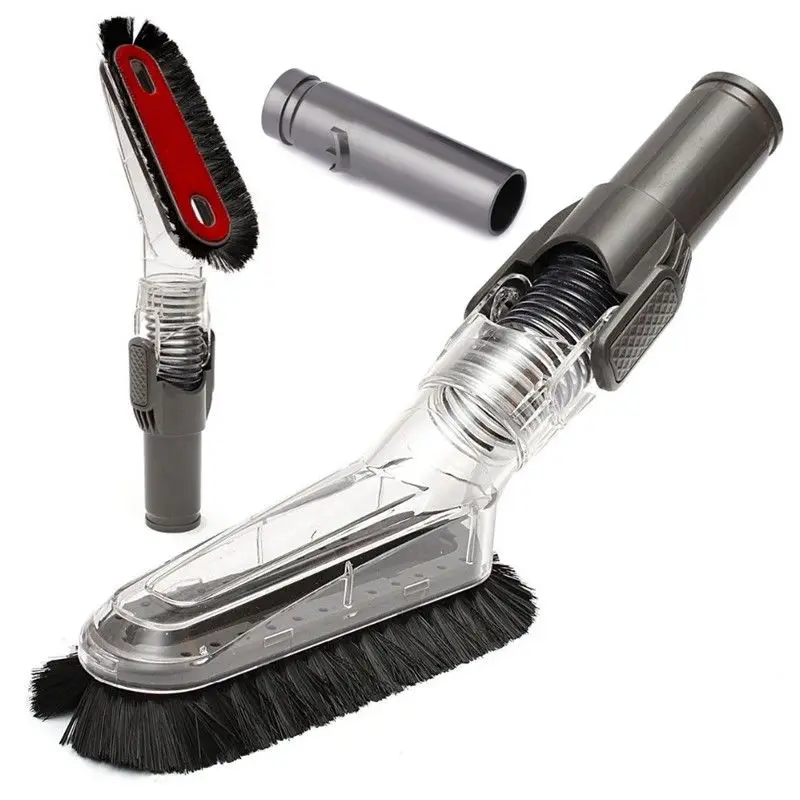 Гибкая антистатические щетки + адаптер мягкий пыли для Dyson Dc49 Dc59 Dc6 Z3|Чистящие