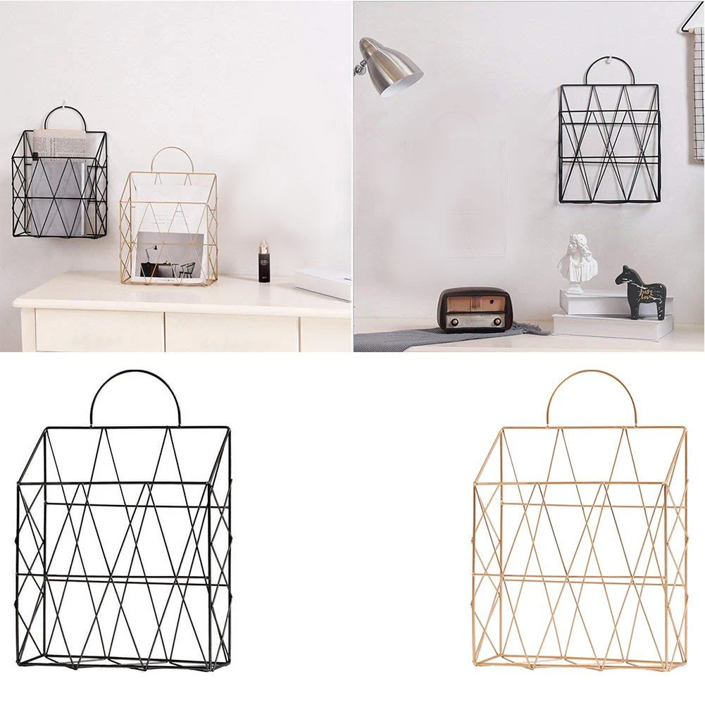 Подвесной держатель для журналов настенный органайзер газет документов