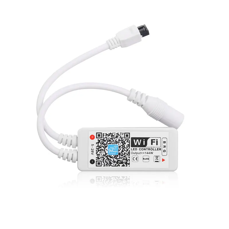CLAITE LED Мини bluetooth WiFi RGB RGBW контроллер 24Key ИК пульт дистанционного управления для 3528