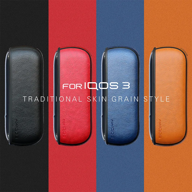 Аксессуары для электронных сигарет декоративный защитный чехол Iqos3.0 кожаный Iqo Pod