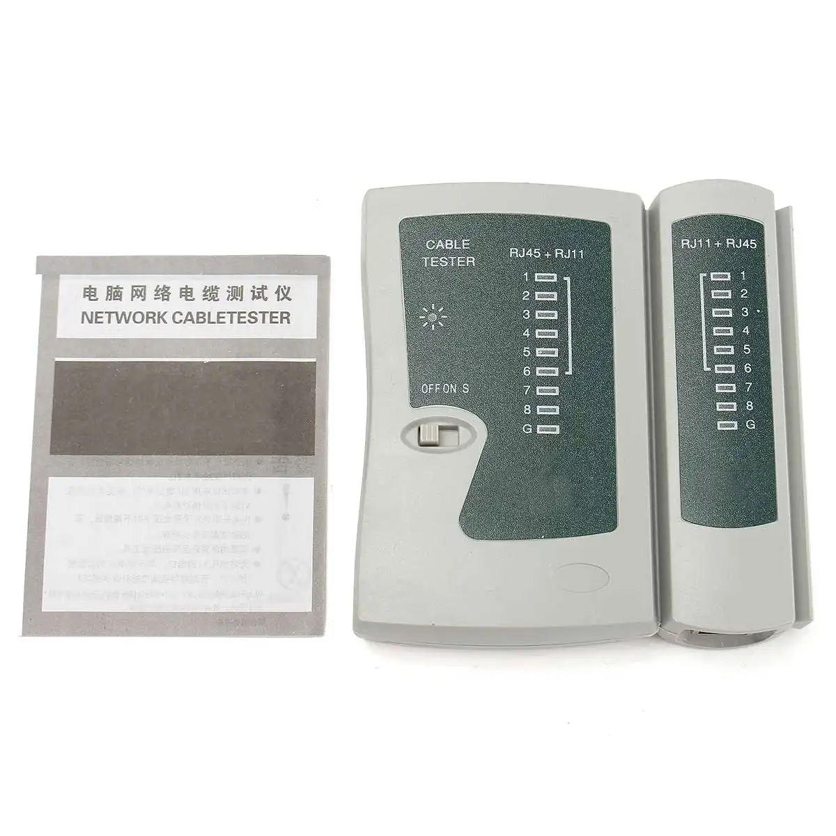 Тестер для кабеля RJ45 CAT6 CAT5e RJ11| |