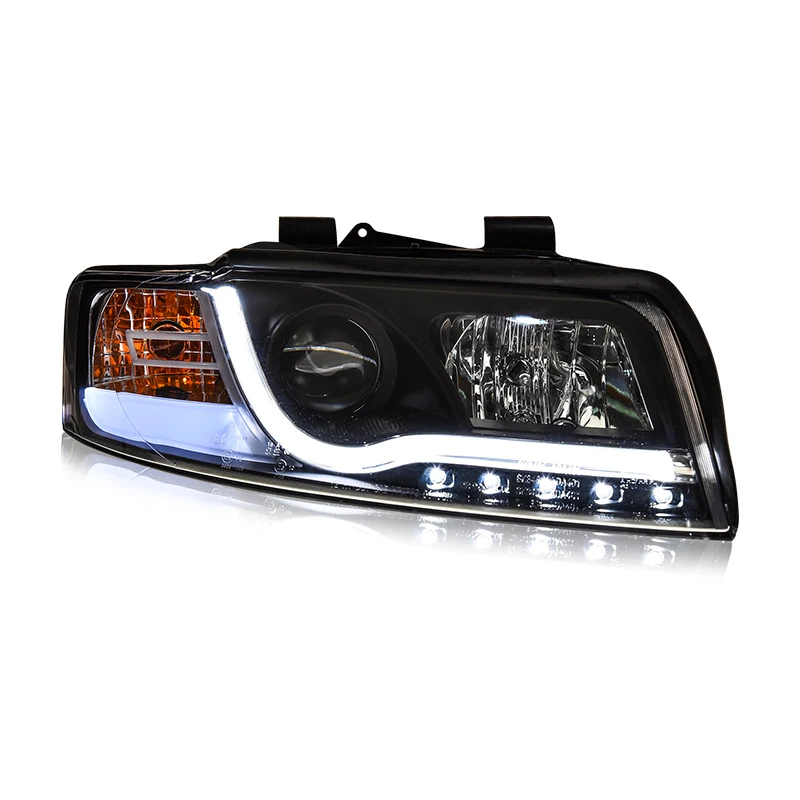 Головной светильник в сборе для Audi A4 B62001 2002 2003 2004 светодиодный светильник дневного света ксеноновый сигнал поворота ближнего света