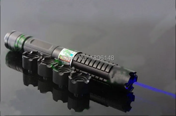 

Most Powerful Military 500W 50000m 450nm Blue Laser Pointers Flashlight Light Burn Match Candle Lit Cigarette Wicked Hunting