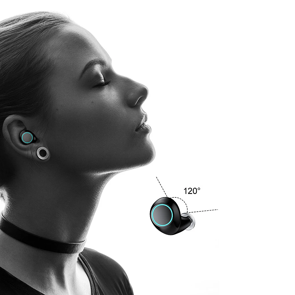 Sanag Ip67 Водонепроницаемый I3 Bluetooth гарнитура с зарядным ящиком Мини Спортивные