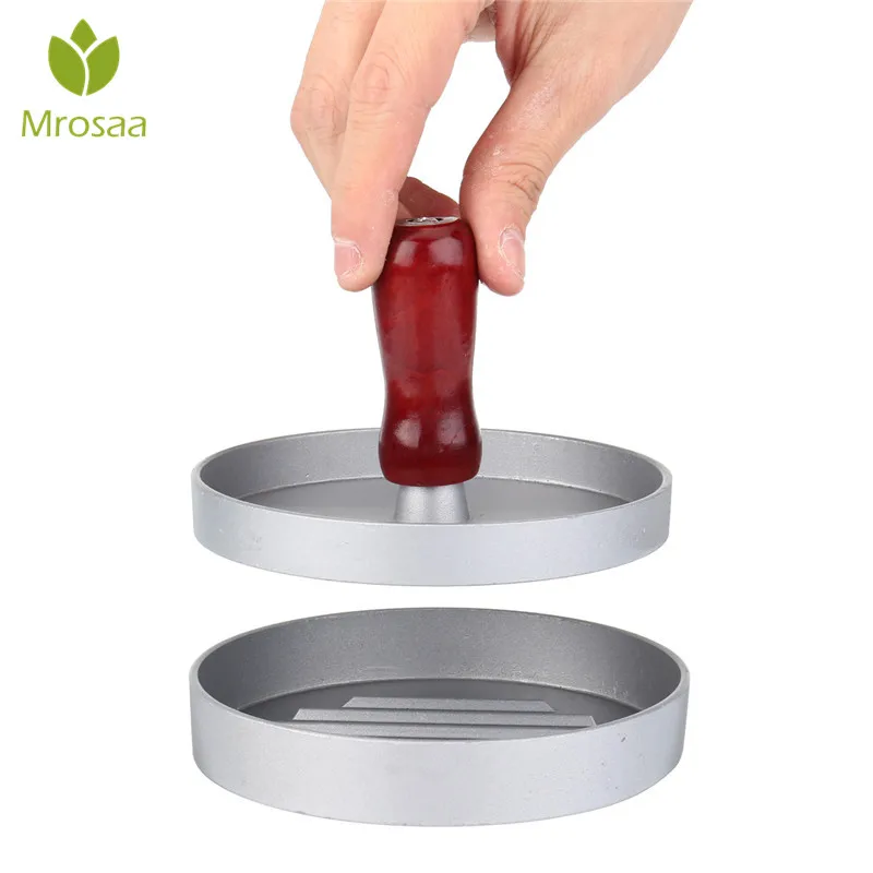 Mrosaa KS07 1 компл. круглая форма пресс для формирования котлет пищевой алюминий мясо