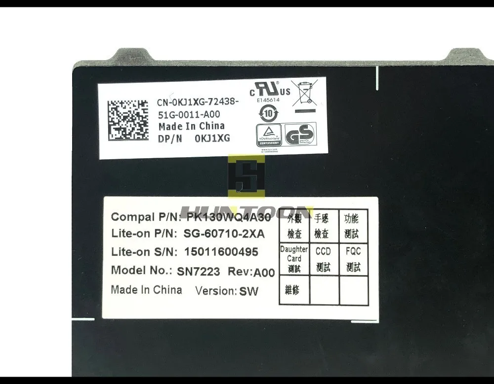 Оригинальная новая версия SW черная для DELL Latitude E5540 E5440 клавиатура с клавиатурой NSK