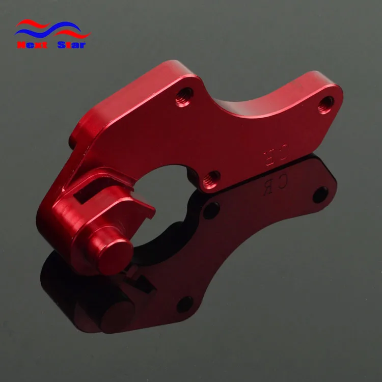 Красный кронштейн адаптера для мотоцикла с ЧПУ HONDA CR CRF CR125 CR250 CRF250R CRF250X CRF450X