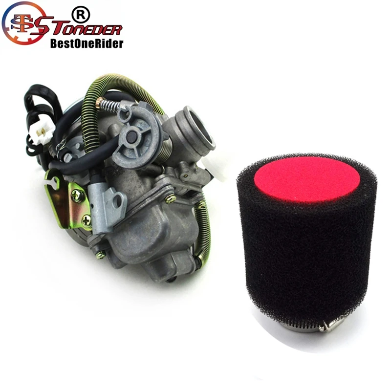STONEDER PD24 Карбюратор Carb очиститель воздушного фильтра для GY6 125cc 150cc Yerf-Dog GX150 Spiderbox