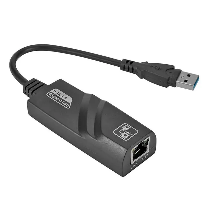 Мини USB 3 0 гигабитный Ethernet адаптер к RJ45 Lan сетевая карта wifi для Windows 10 8 7 XP ноутбук ПК