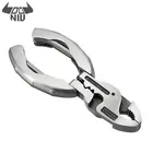 DANIU мини-плоскогубцы 9 в 1 из нержавеющей стали, многофункциональный инструмент, брелок-кусачки, отвертка, карманные инструменты, высокое качество