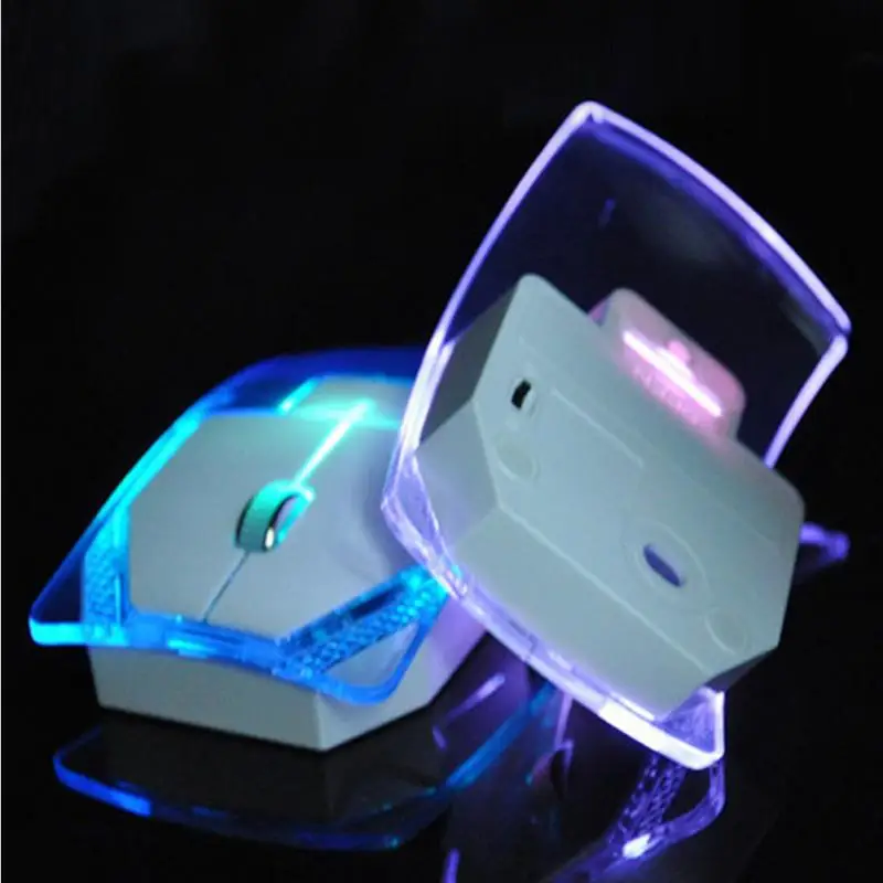 Новый легкий бесшумный ноутбук прозрачный оптический сенсор светящееся