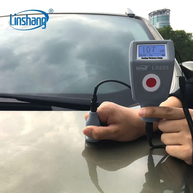 Толщиномер Linshang LS223 для сухой пленки измеритель немагнитных и непроводящих