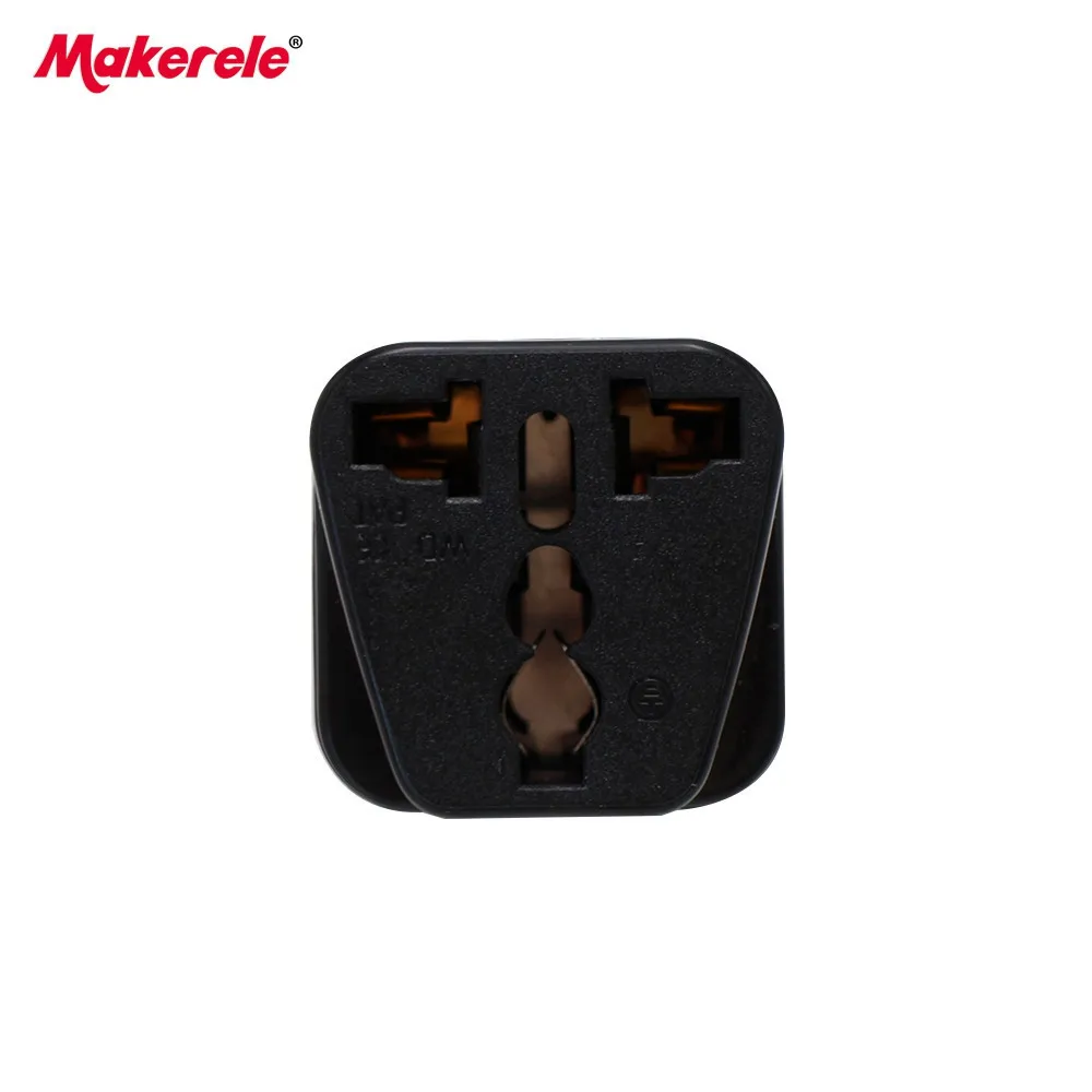 Высококачественная универсальная 3-контактная портативная штепсельная вилка переменного тока с американской и европейской вилкой, дорожный промышленный конвертер, адаптер, электрическая розетка Высококачественная универсальная 3-контактная портативная штепсельная вилка переменного тока с американской и европейской вилкой, дорожный промышленный конвертер, адаптер, электрическая розетка