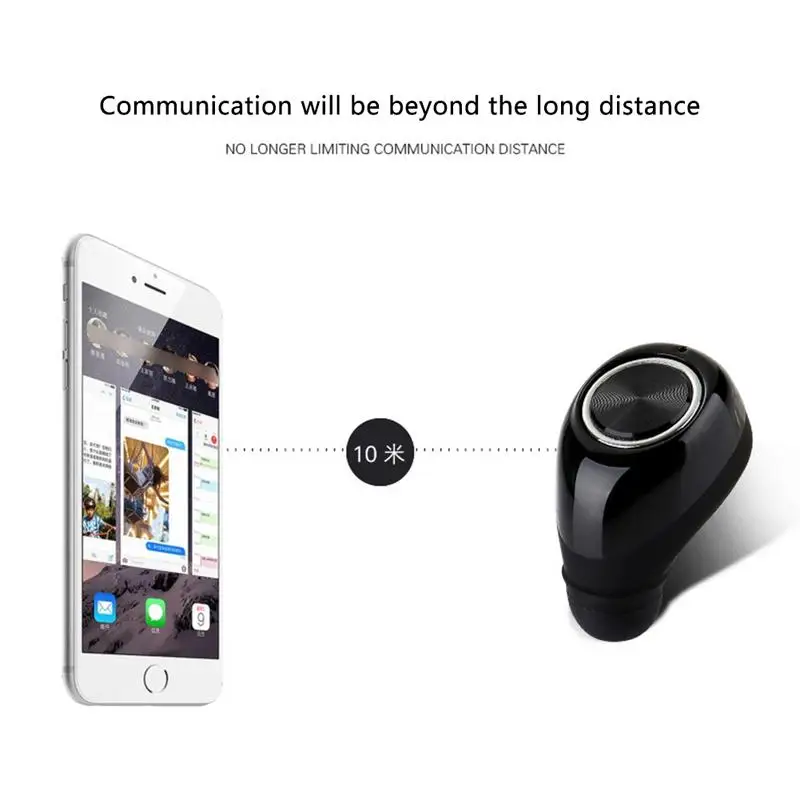 Беспроводные наушники Bluetooth 4 1 басовые стерео с одной кнопкой управления супер