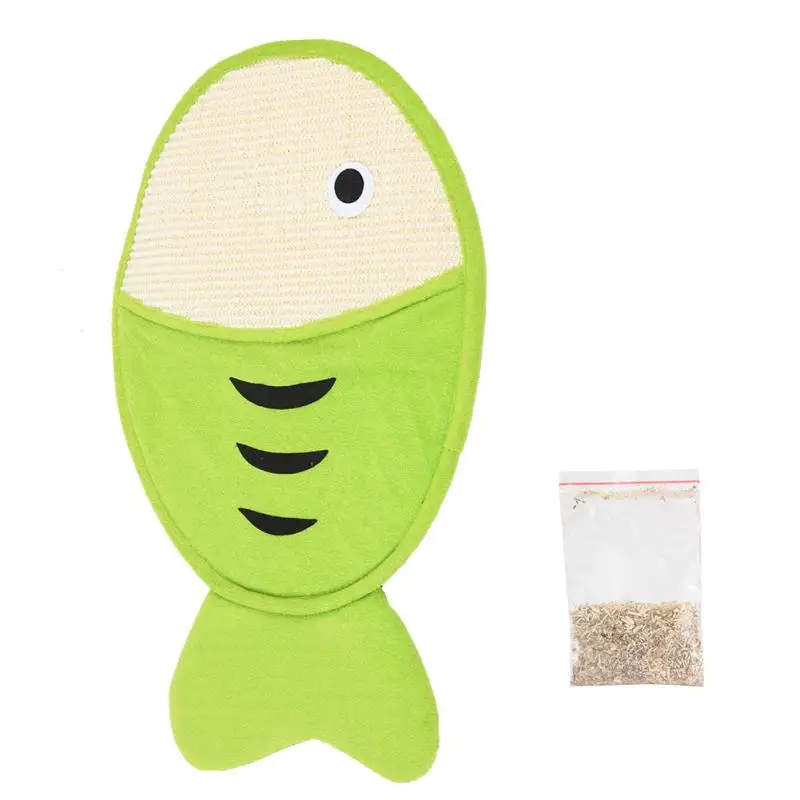 Новый стиль кошка игрушка коврик для питомца мультфильм скретч доска котенок