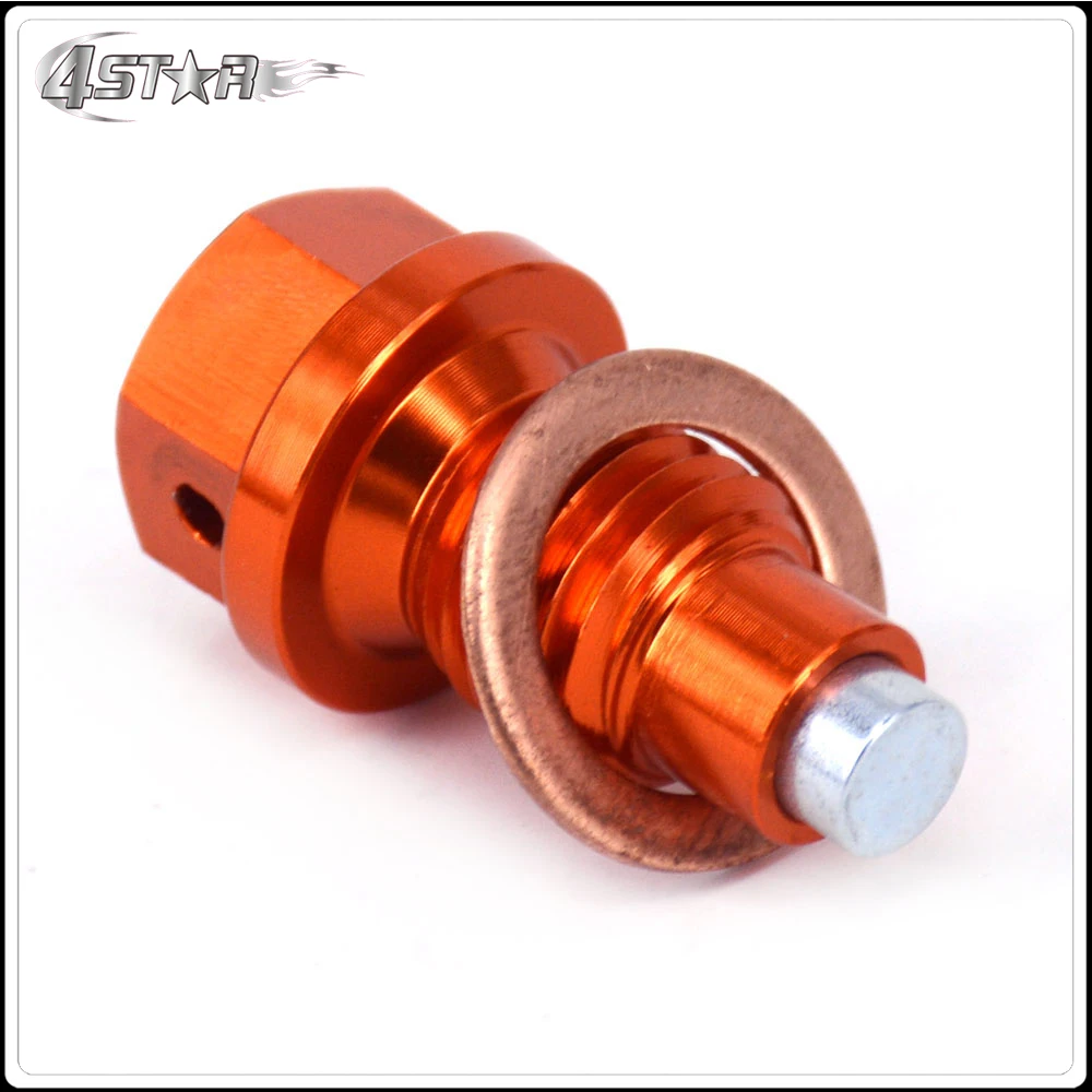 CNC Алюминий Магнитная дренажная масляная пробка болт для KTM SX SXF EXCF EXCR XC XCW EXC XCF SMR SMC