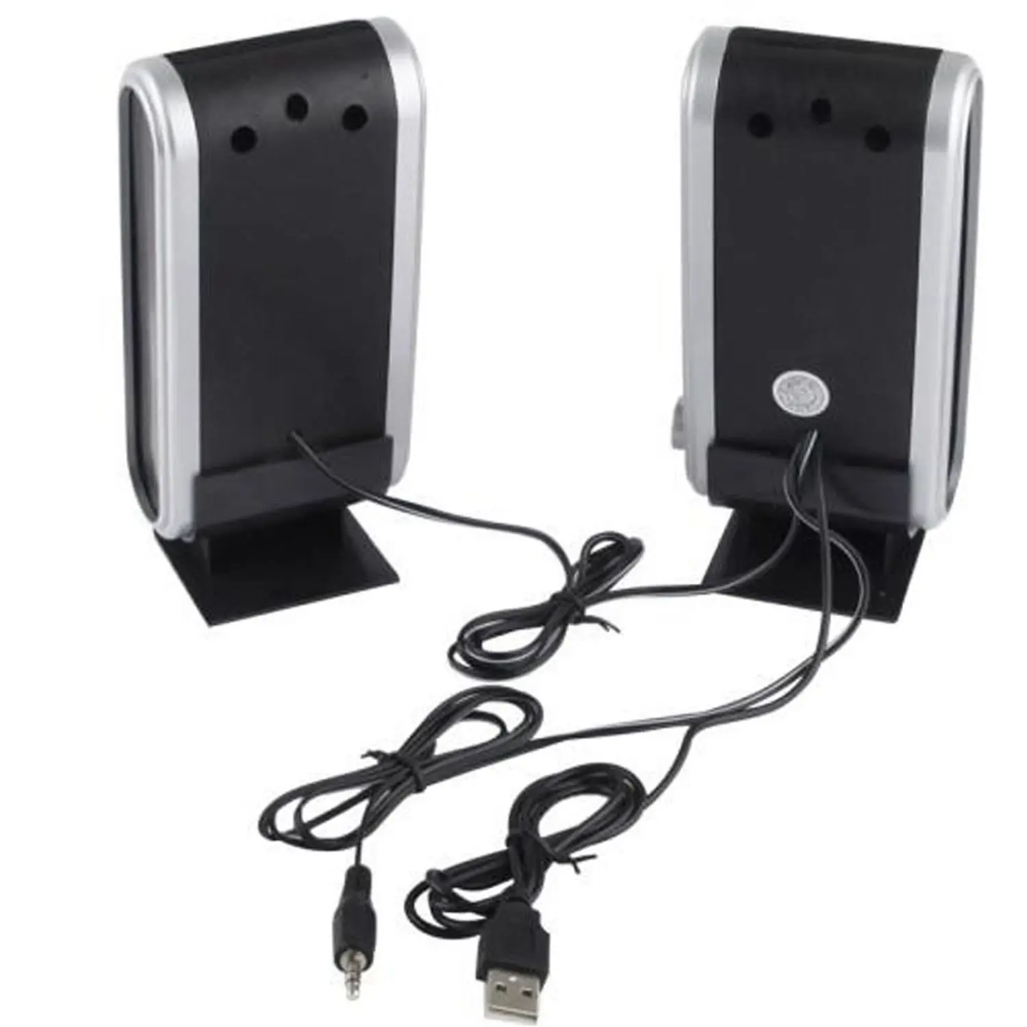 USB колонки портативные мультимедийные звуковые музыкальные ПК настольные ТВ