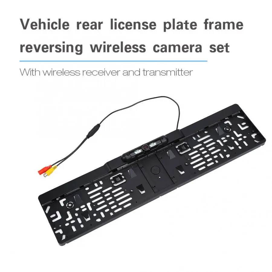 car camera Oversea Funk 170 Degree IR Reversing Camera Wirelessly Mark License Plate Parking Aid | Автомобили и мотоциклы