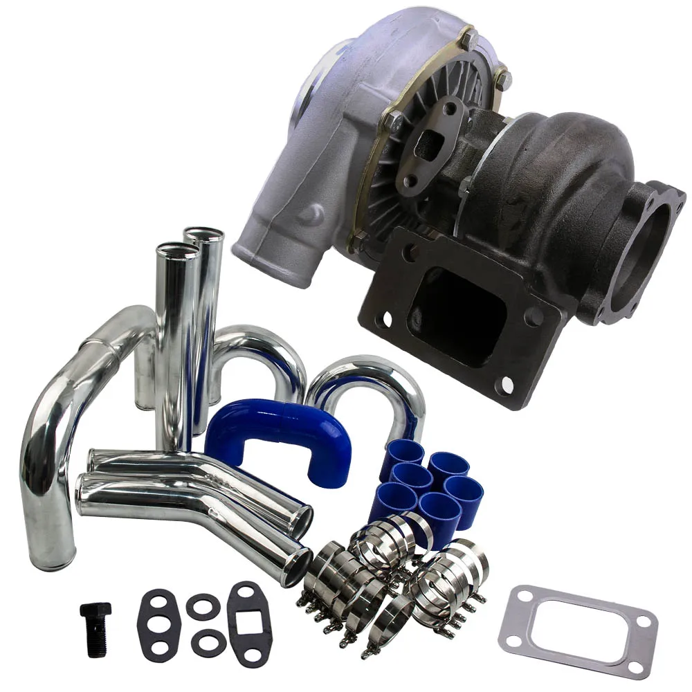 GT30 GT3037 GT3076 T3 фланец A/R .6 турбина .82 Турбокомпрессор для воды 3 0 дюйма 76 мм