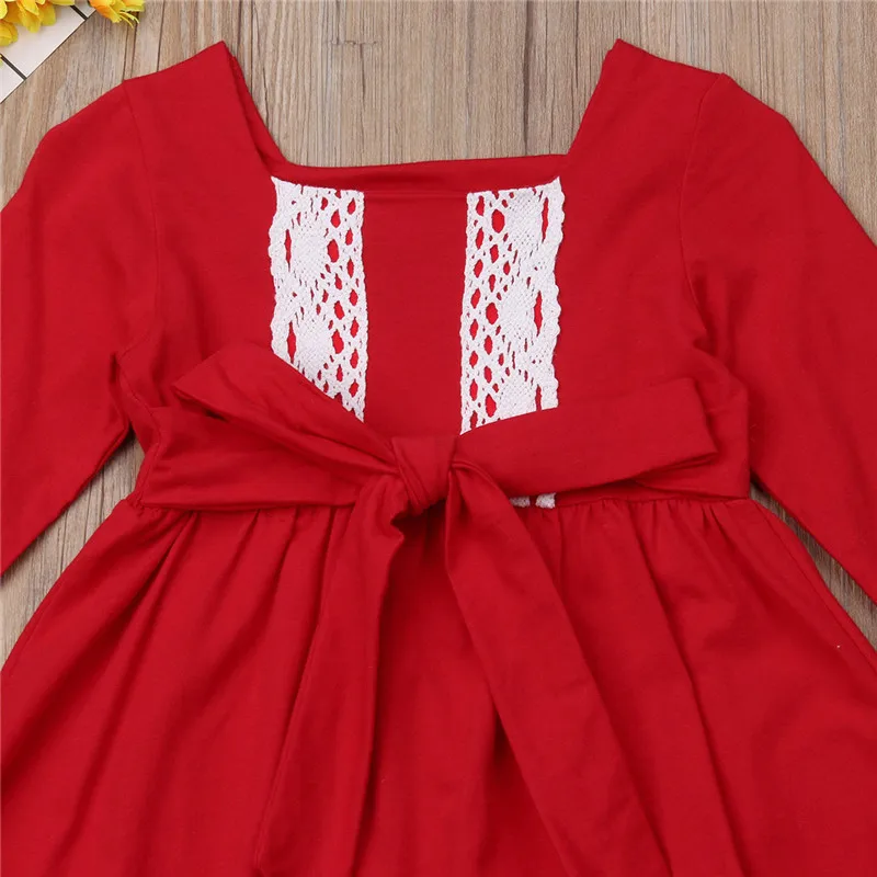 1-5y Fashion Baby Girls Xmas Clothing sets for Kids cotton Long Sleeve Tops Dress+Striped Pants bebe girl Outfits Clothes set | Детская