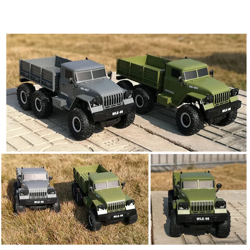 SuLong Toys SL3342 Урал 1/10 2 4G 6WD автомобиль с дистанционным управлением военный грузовик