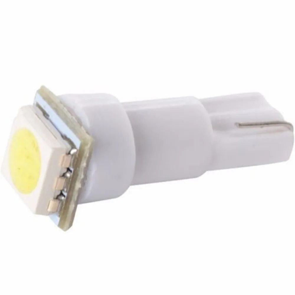 50 шт. холодный белый автомобиль T5 1SMD светодиодный фонарь приборная