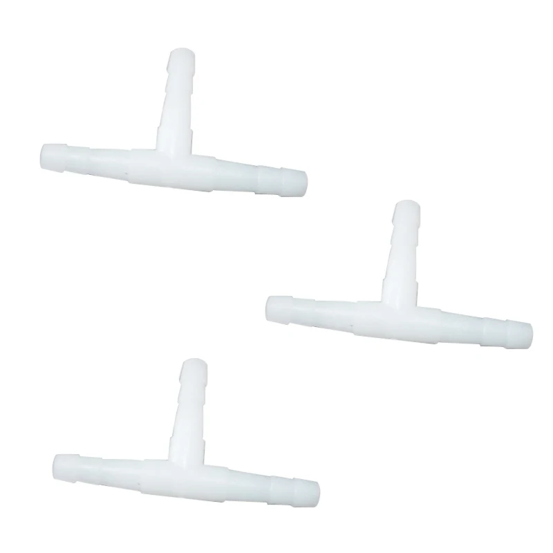 Аквариум белый пластик 3 Way Air Tubing тройник соединитель Адаптер 10 шт. | Дом и сад