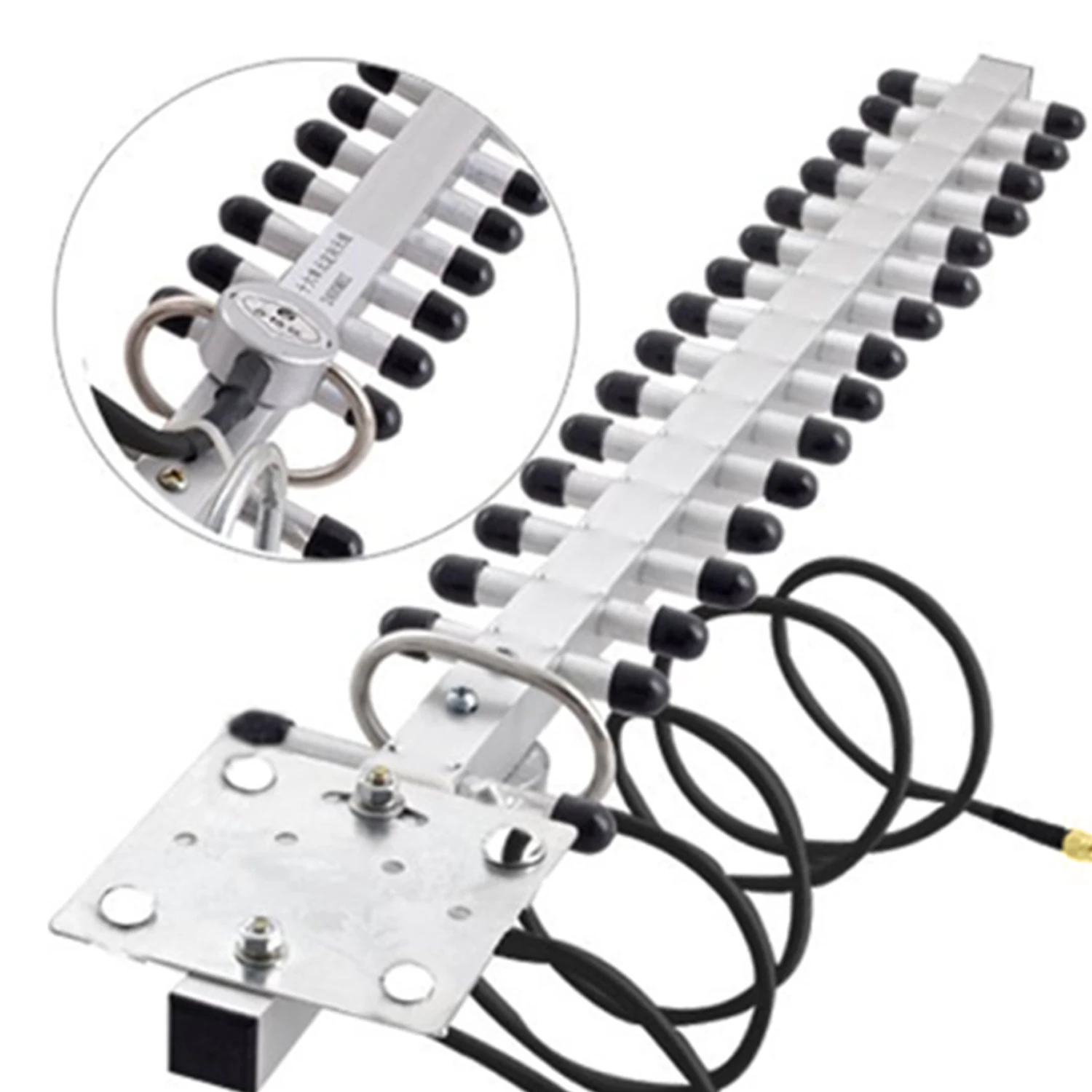 Elisona с высоким коэффициентом усиления RP SMA 2 4 GHz антенна Yagi беспроводной WLAN WiFi