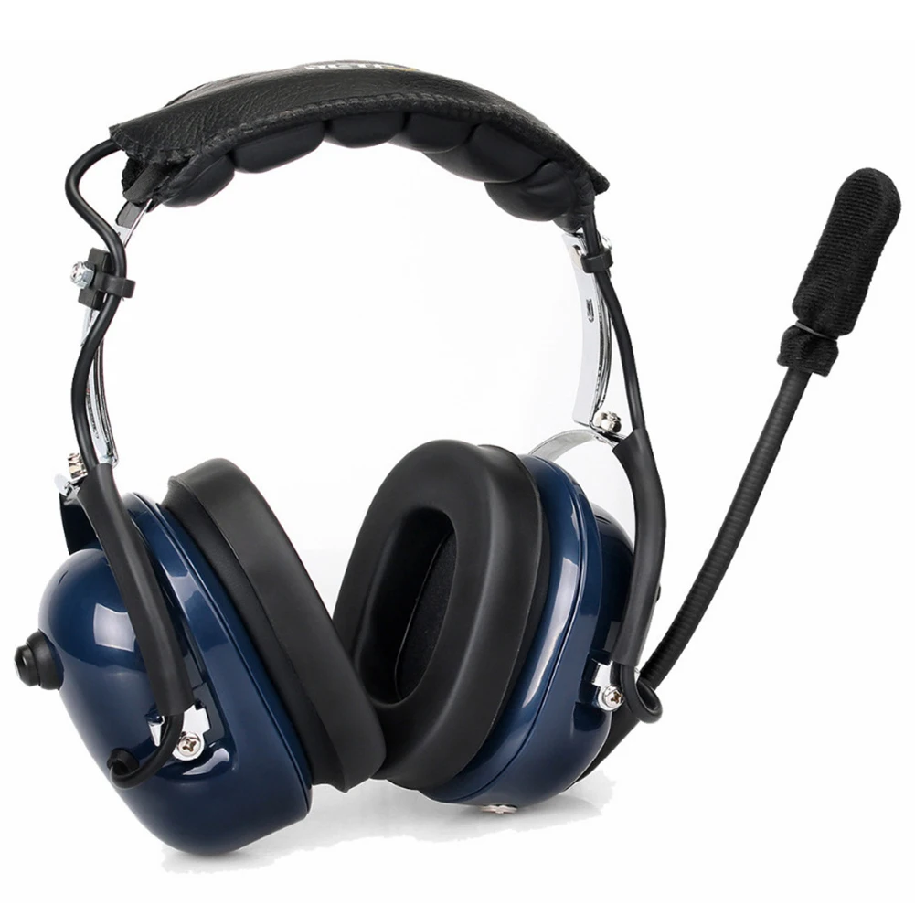 Топ шумоподавление авиационный Микрофон Гарнитура Walkie Talkie наушник Vox