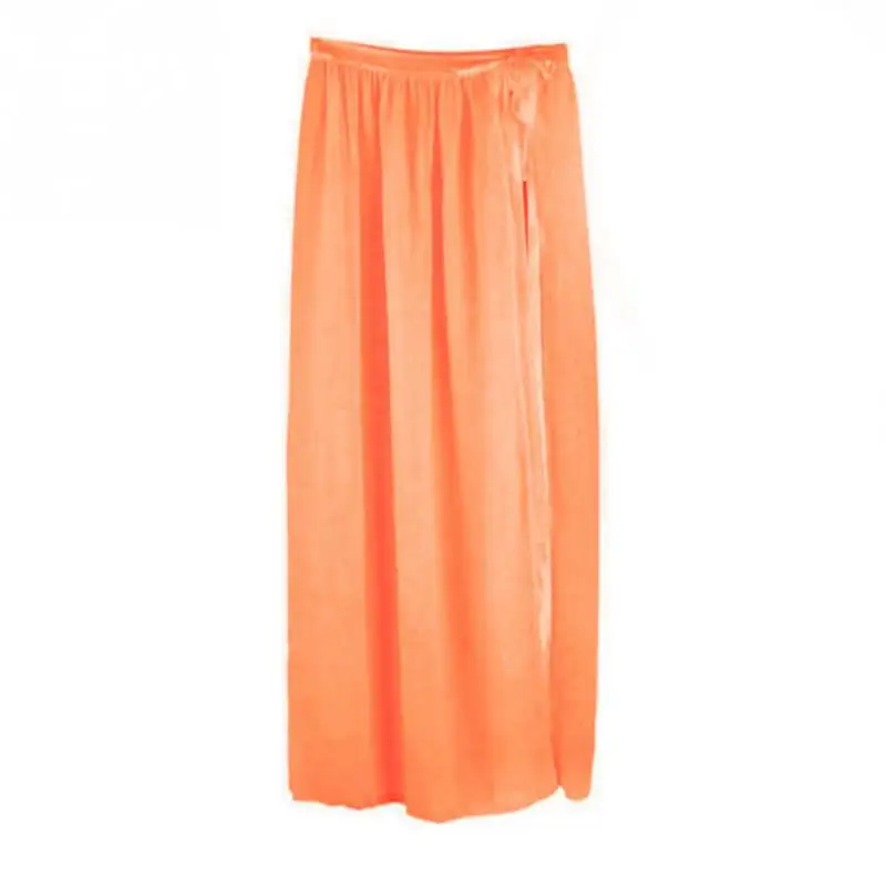 Модная длинная юбка женская сексуальная шифоновая прозрачная накидка на бикини