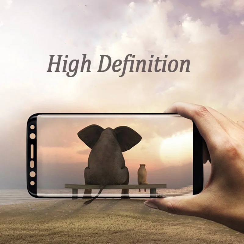 3D Защитное стекло для Samsung Galaxy S8 s7 s8 s9 Plus закаленное Защита экрана tremp|Защитные