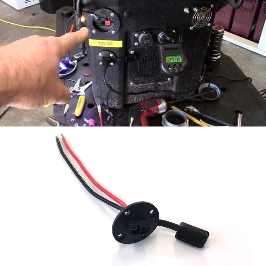 SAE смонтированный с одной головкой для подключения к панели водонепроницаемый