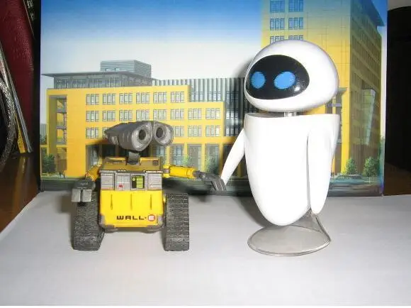 2 Pz/набор настенный робот e &amp Eve Аниме ПВХ Коллекционная Фигурка Игрушка модель