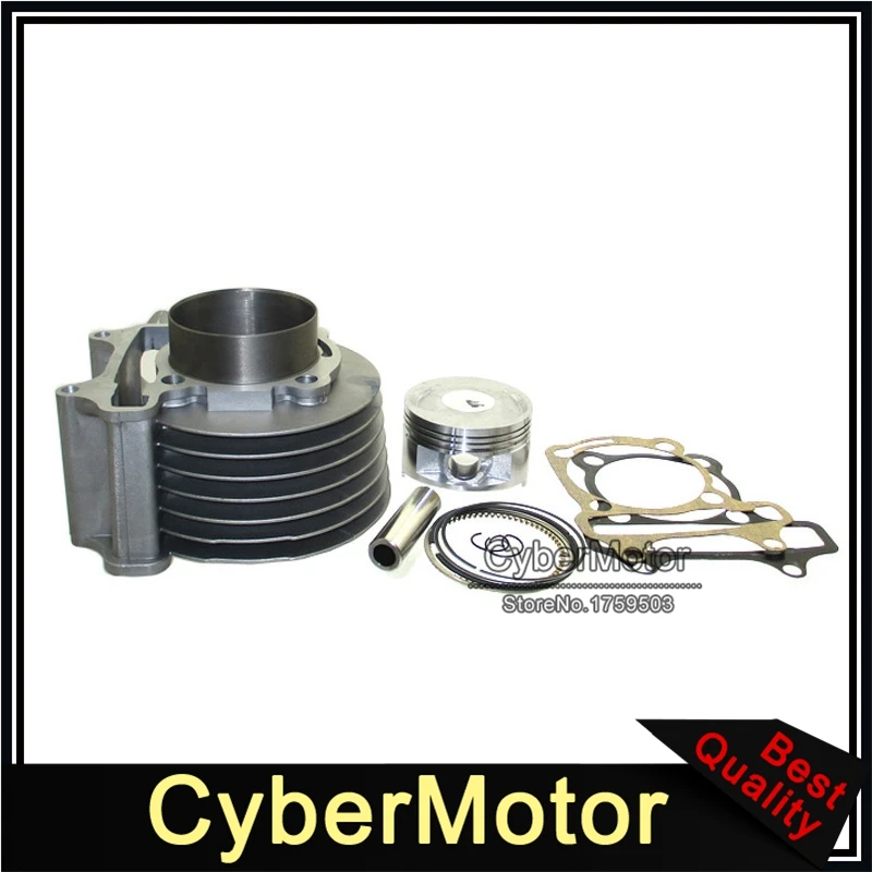 180cc цилиндр 61 мм комплект с большим отверстием для GY6 125cc 150cc 1P52QMI 1P57QMJ двигатель