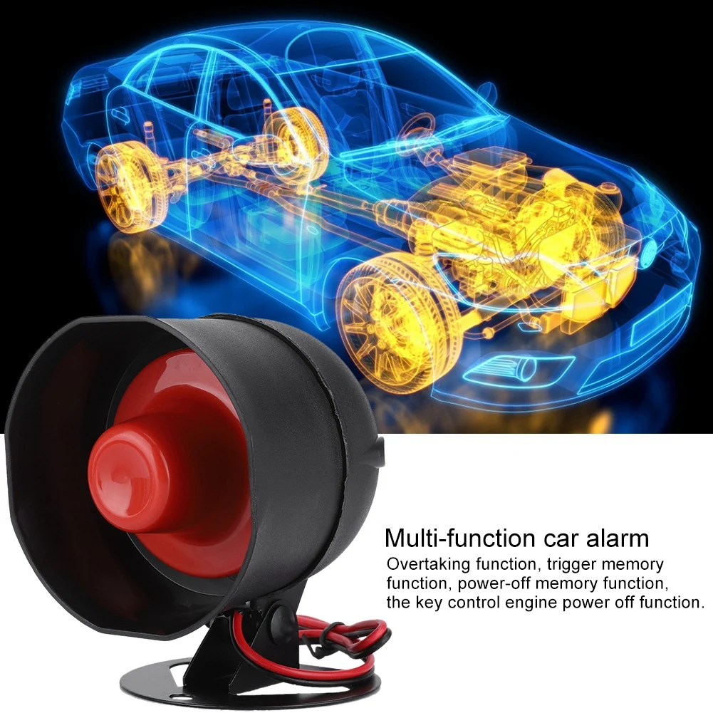 Q1 12V Универсальная автомобильная сигнализация охранная система пульт