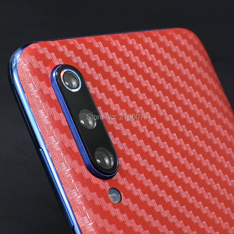 Для Xiaomi Mi 9 Mi9 M9 SE новая задняя обложка наклейка 3D углеродное волокно Защитная