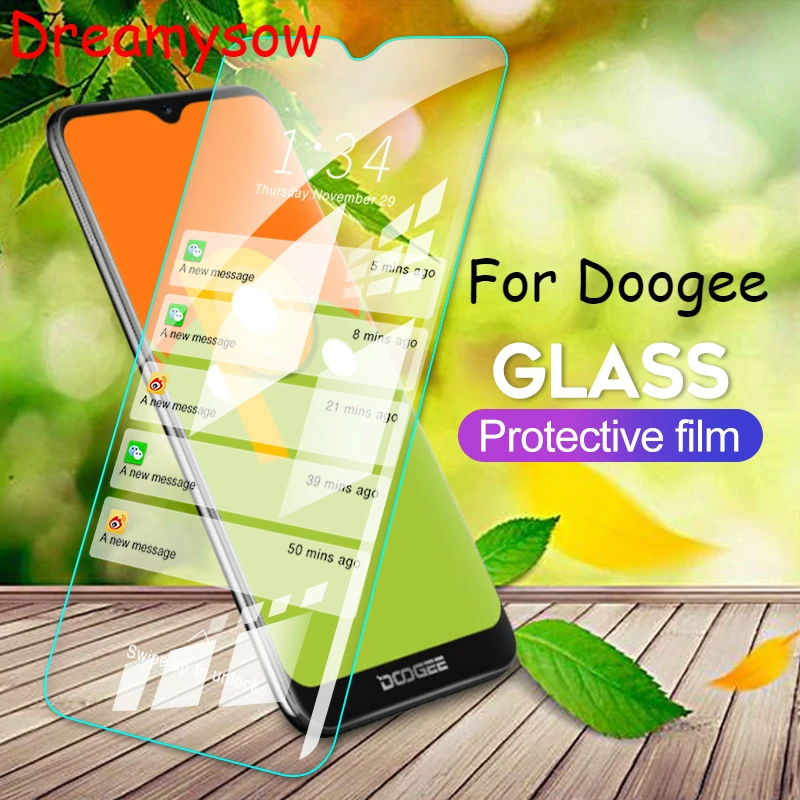 С уровнем твердости 9H закаленное Стекло Пленка Для Doogee Y8 Y7 S90 X11 X80 X50 X53 X70 BL12000 BL9000