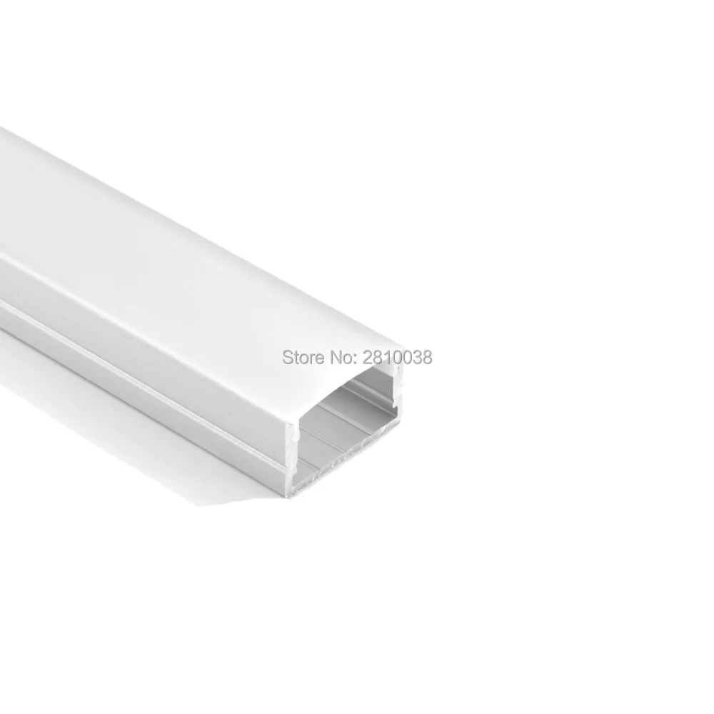 10 X 1M Sets/Lot U shape LED channel lighting Square type led aluminum profile for mounted ceiling wall lights