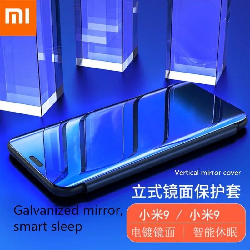 Xiao mi rror умный чехол для просмотра Red 5 Plus Note5 Note5A Note4 Global Note 4X 3 Pro Prime 8 SE 6 кожаный флип