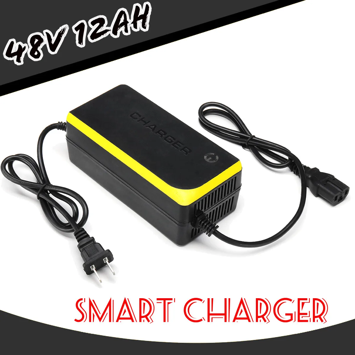 

48V 12AH Lead Acid Battery Charger for Electric Bicycle Bike Scooters Chargers