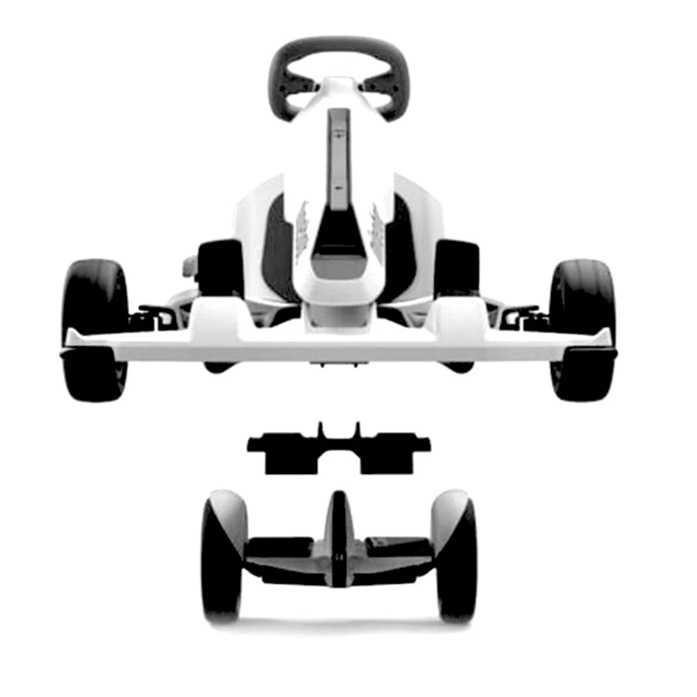 Ninebot баланс скутер Kart 24 км/ч Электрический Conversion Kit 5 дюймов резиновый вакуумных