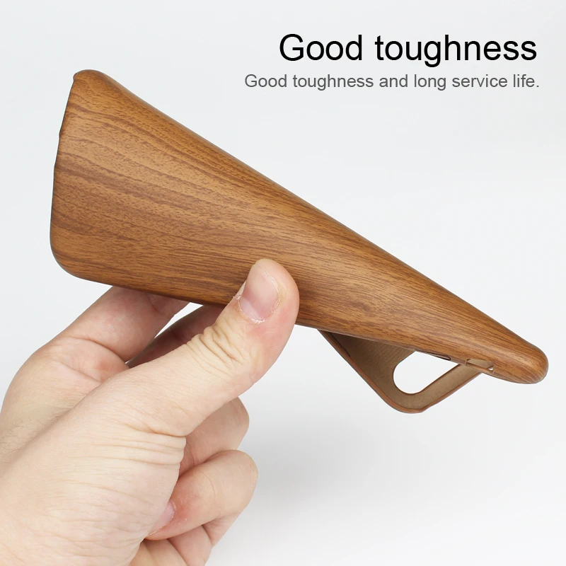 KISSCASE Smooth Feel Case For iPhone 6 6s 7 8 Plus Ultra Thin Bamboo Cover 5s SE XS Max XR X Funda |